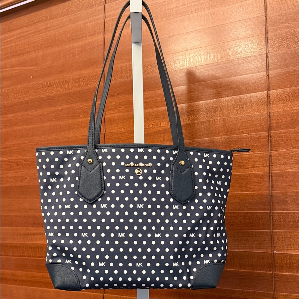 Michael Kors Eva small nylon top-zip tote